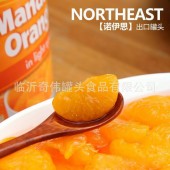 橘子罐头425g 易拉罐包装 出口欧美 鲜果制作，新鲜口感