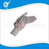 高强聚乙烯纤维（防弹衣材料）浸PU防切割手套