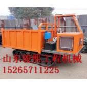 定西山路履带运输车厂家 橡胶履带平板车