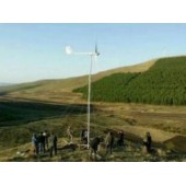 5千瓦永磁纯铜无刷发电机组小型家用风力发电机微风启动