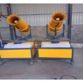 浙江金华除尘喷雾炮，水泥厂除尘雾炮机，工地降尘设备