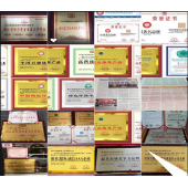 荣誉证书315诚信品牌