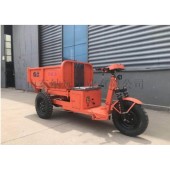 纳远工程电动灰斗车，拉货农用小三轮车