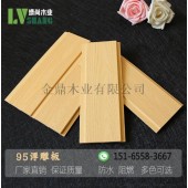 95浮雕板绿尚木塑pvc材质环保面漆