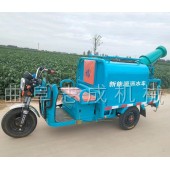 电动雾炮除尘车 电动三轮道路清洗车
