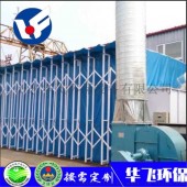 厂家直销 伸缩移动式喷漆房 安全环保