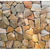 黄色冰裂纹 黄色乱拼 碎拼板岩 黄木纹文化石