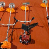 侧挂式四冲程割灌机 国产GX35动力打草机除草机CG431