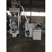 Y郑州市鑫源液压生产金属压块机 金属屑压饼机 金属碎屑压块机