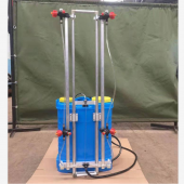 厂家货源小型电动背负式喷雾器 植保农用便携升降多喷头打药机