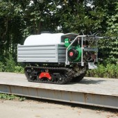 厂家货源履带自走式电启动打药机 小型300L喷枪运输喷雾机