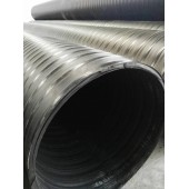 HDPE双平壁钢塑复合缠绕排水管