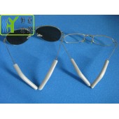 眼镜架舒适护耳套管 鼻氧管用海绵套管 封口一体型医用耳套管
