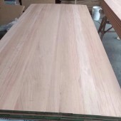 奥古曼直拼板定做实木薄片木板加工奥古曼指接板厂家直销