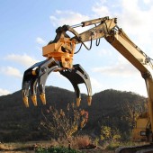 多功能液压抓木器 挖机机械夹木器 圆木装卸废铁废钢抓取