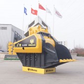 挖掘机液压鄂式破碎斗 垃圾处理粉碎斗 移动碎石斗