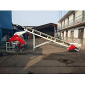 山东600型过期食品火腿肠粉碎分拣机看效果