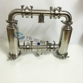不锈钢双联管道过滤器304产品说明