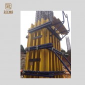 智模ZEEMO用于混凝土墩柱木梁柱模板体系