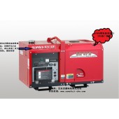 日本泽藤柴油静音型车载移动式5KW发电机组SH07D