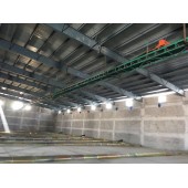 粮食入仓试试布料式卸料小车操作简单实用