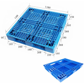 1100×1100×150mm 田字网格1111D塑料托盘