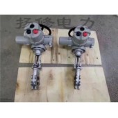 扬州扬修电动刀闸阀PZ973配套智能电动执行器