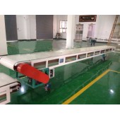 平板输送机组合使用形成输送线提高输送率