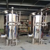 黑河鸿谦304不锈钢精密过滤净化水质污水泥沙拦滤造就品牌