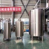 烟台鸿谦红酒储罐液体食用油储罐304不锈钢原料储存罐厂家钜惠