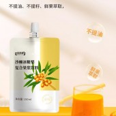 沙棘冰糖梨复合果浆饮料实力工厂加工定制  复合果浆饮料代加工