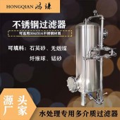 孟州鸿谦活性炭过滤器泥沙拦滤净化软化水质树脂罐卫生放心