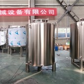 沅江鸿谦商用大型304不锈钢饮料酒类储罐密封储酒罐源头生产