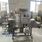 鸡排虾类上浆裹粉加工设备