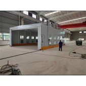 移动式整体喷漆房组合方式