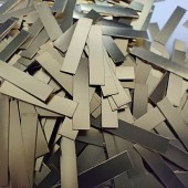 HL801铜锰钴焊料 801焊片 规格1.5*9*30mm