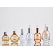 西林瓶蒙砂烫金工厂 化妆品精油瓶定做厂家