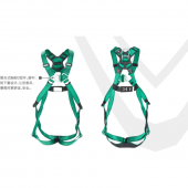 梅思安 10154705 智巧星救援安全带 绿色 中号