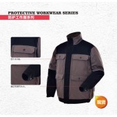 安大叔 B299 深灰色拼黑色防寒服M-XXXL