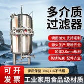 浦东新区多介质过滤器不锈钢过滤器质保无忧厂家直发追求品质