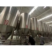 合肥酒店小型自酿1000升啤酒设备两锅三器精酿啤酒设备