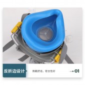 防尘口罩煤矿矿山用防尘半面具防尘硅胶