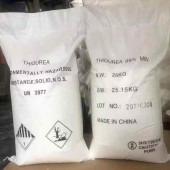硫脲厂家  工业级25kg/袋