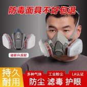 快扣式防尘防毒面具面罩