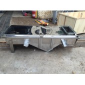 dzsf520型号高密度直线振动筛 高粱脱皮