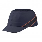 东莞代尔塔102150 藏青色 透气型防撞安全帽（帽檐5cm