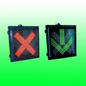 红叉绿箭头信号灯 道路车道指示器生产厂家