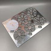 SMT中控主板铝合金检测治具PCB固定工装治具