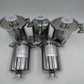 压缩空气除菌过滤器 不锈钢负压气体过滤器