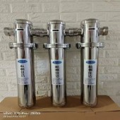 避难硐室压风系统不锈钢过滤器 压风管道过滤器